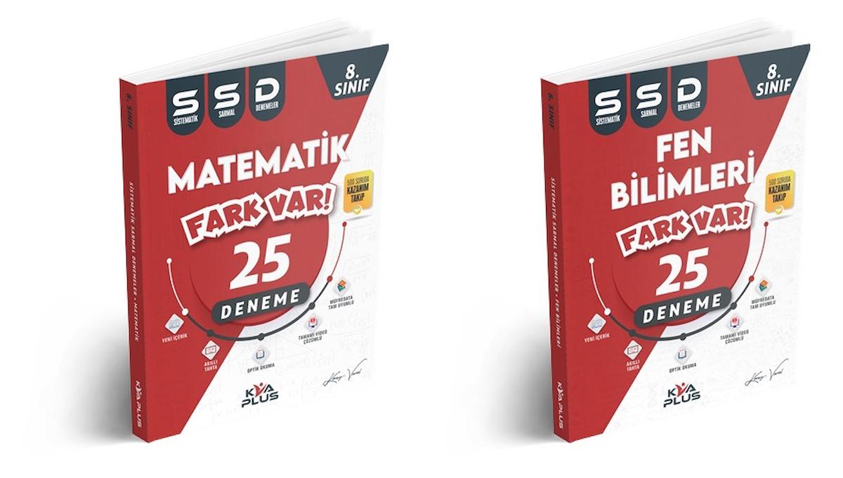 Kva 8. Sınıf Matematik + Fen Bilimleri Sistematik Sarmal Deneme Seti 2 Kitap 2023