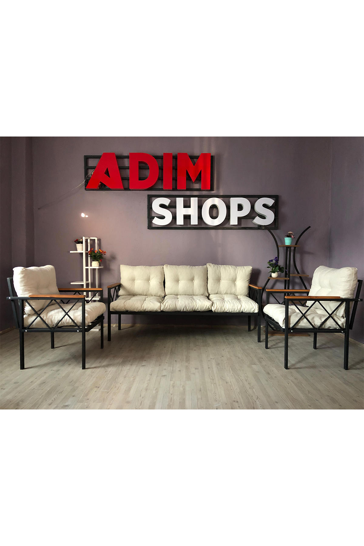 adımshops Balkon-bahçe-kafe,çay Seti,koltuk Takımı,oturma Grubu,ofis Koltuğu MİAMİ YENİ