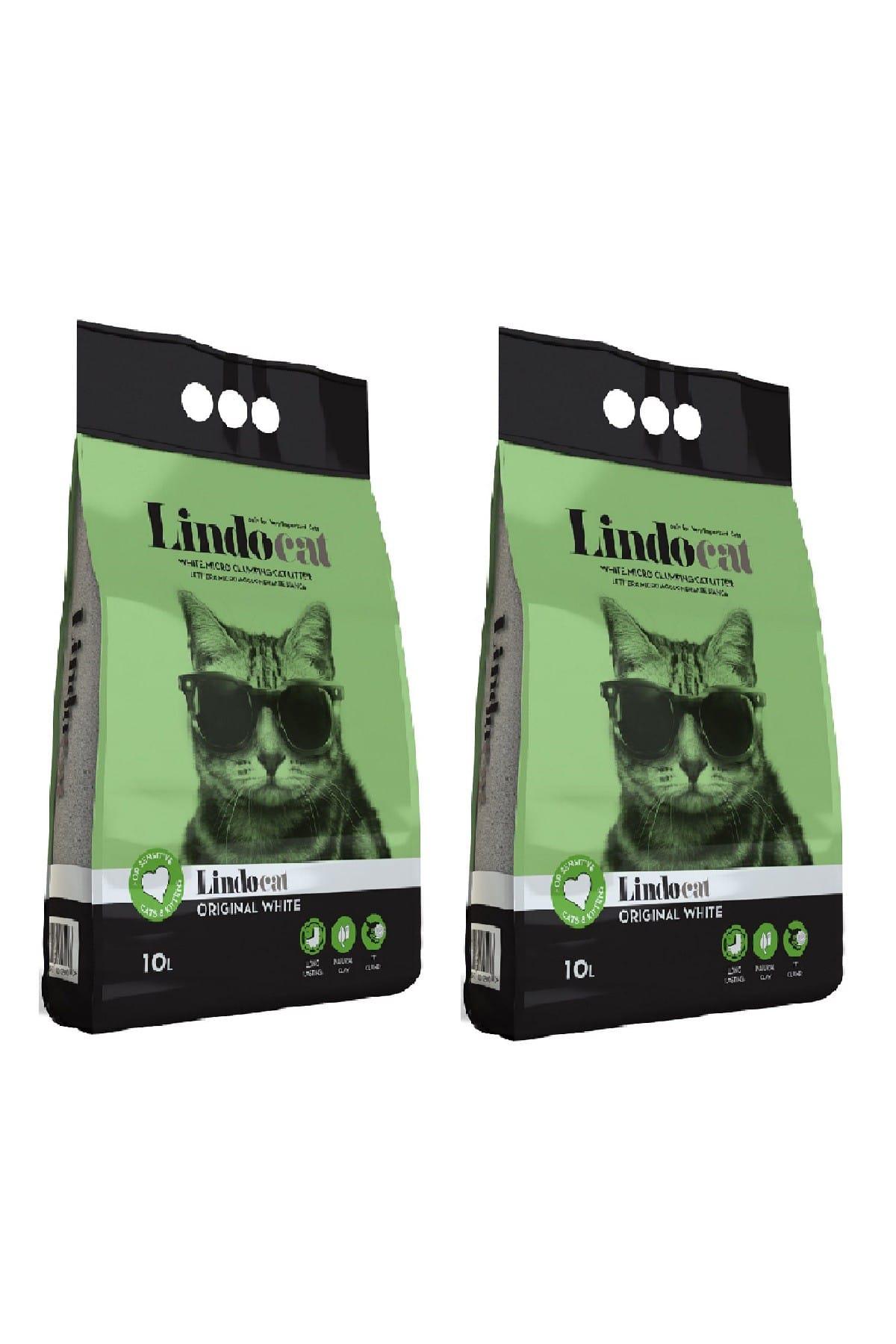 Lindo Naturel Kokusuz İnce Tane Kedi Kumu 10 Lt x 2 Adet