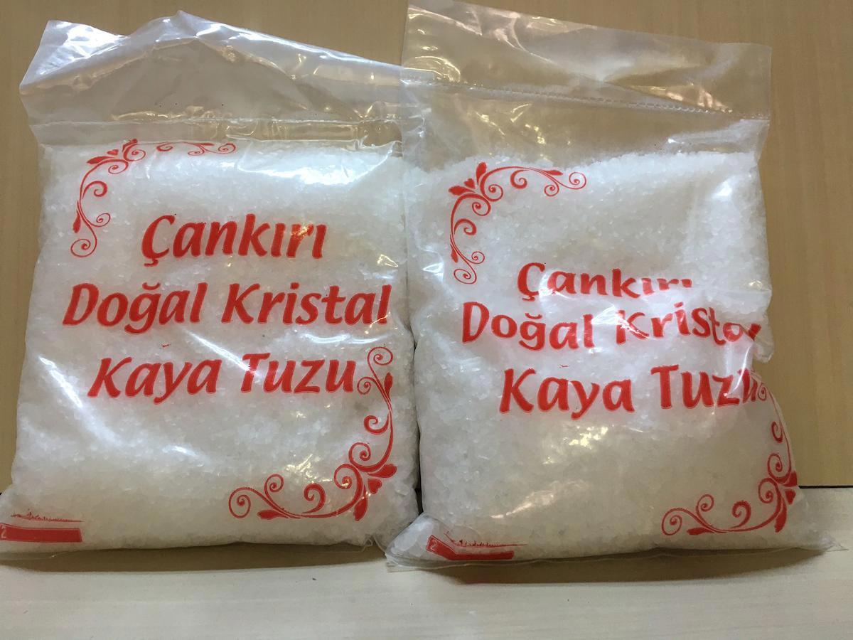 NEŞE NATURAL ÇANKIRI DOĞAL KRİSTAL KAYA TUZU1 KG 2 ADET