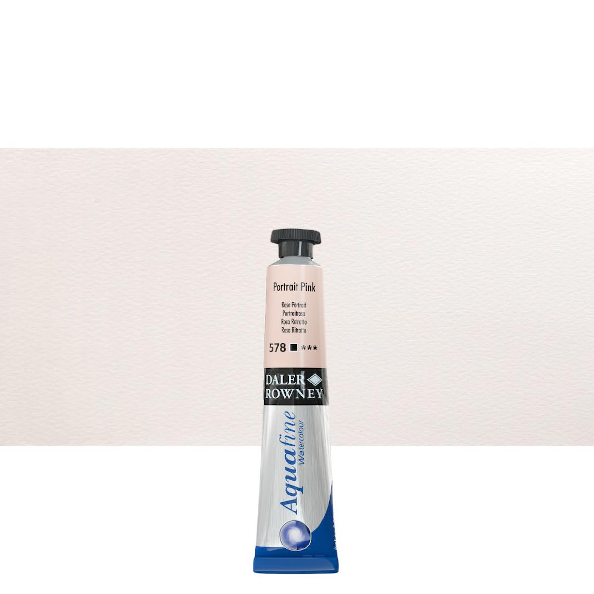 Daler Rowney Aquafine Tüp Suluboya 8ml N:578 Portrait Pink