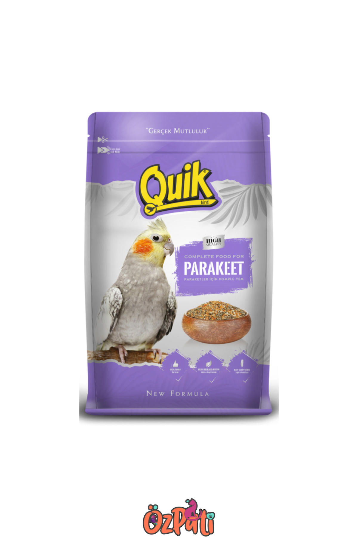 Quik Paraket 750 Gr Papağan Yemi 