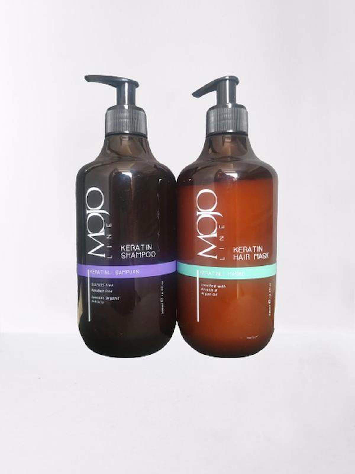 Mojo Lıne Keratin Şampuan Ve Maske 500 ml