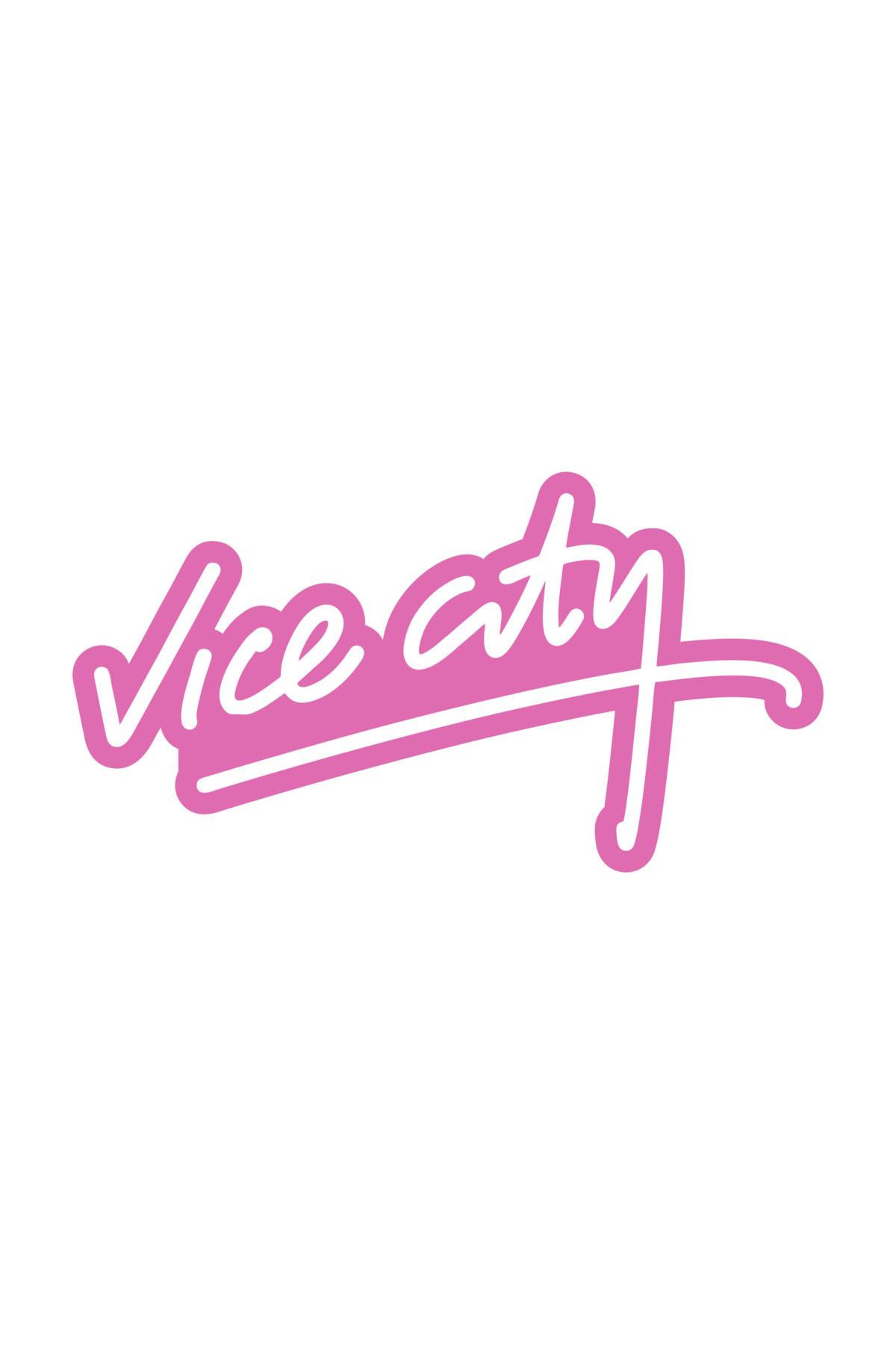 12x6,5 Cm Vice City Sticker Araba Laptop Oto Motor Sticker