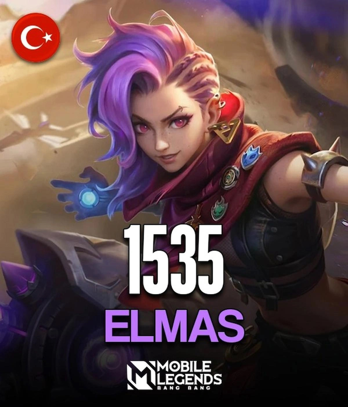 Mobile Legends Bang Bang 1535 Elmas Global ve TR