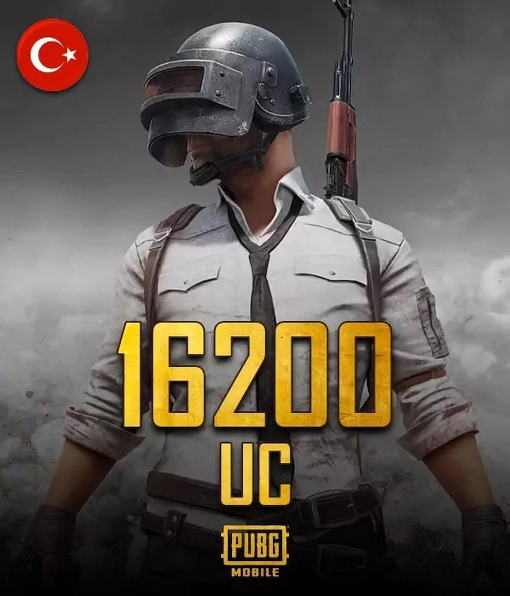 PUBG Mobile 16200 UC TR