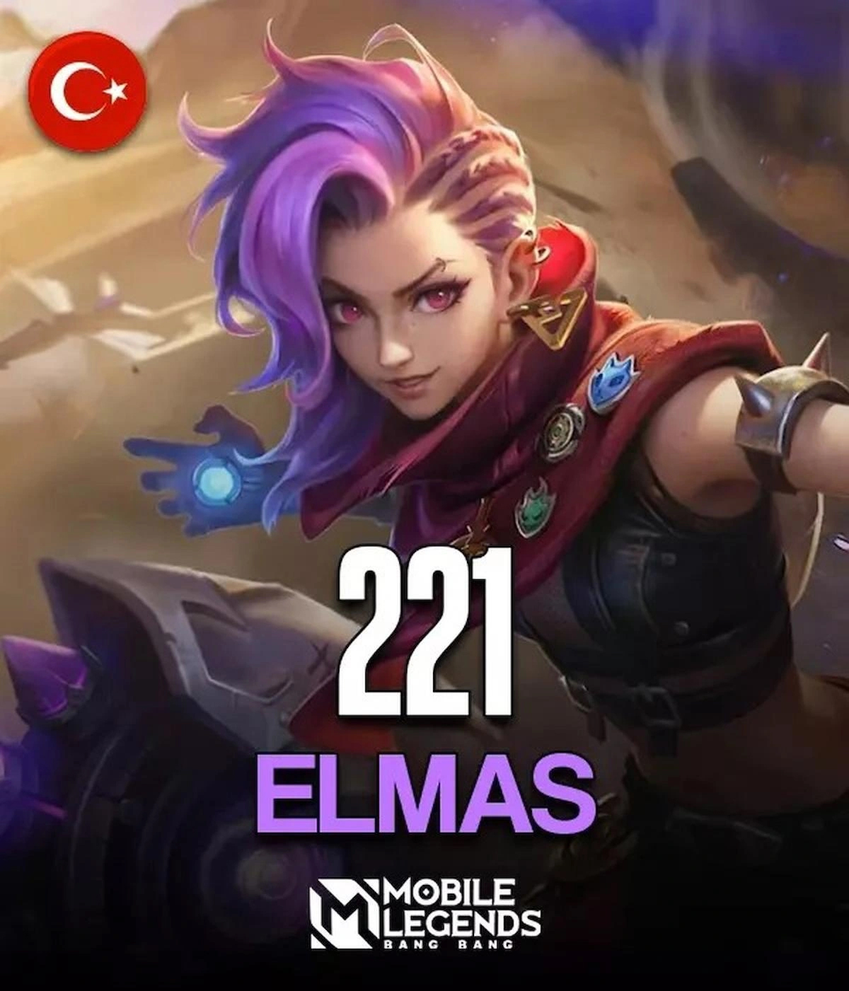 Mobile Legends Bang Bang 221 Elmas Global ve TR