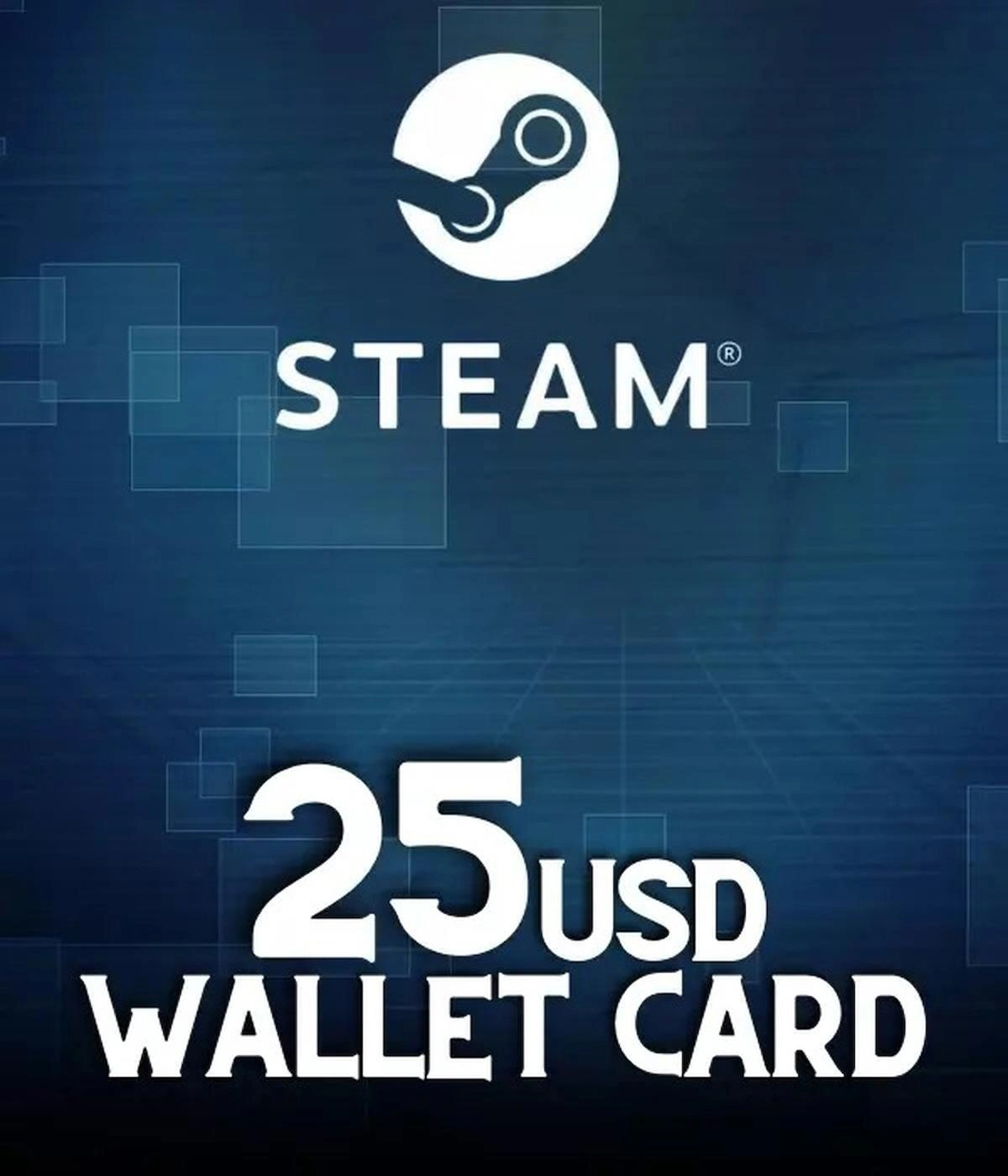 Steam Wallet Code 25 USD