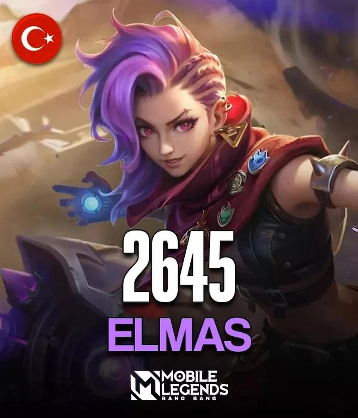 Mobile Legends Bang Bang 2645 Elmas Global ve TR