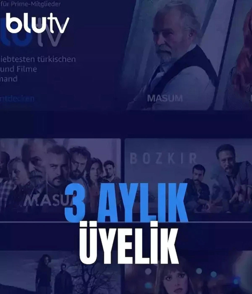 BluTV 3 Aylik