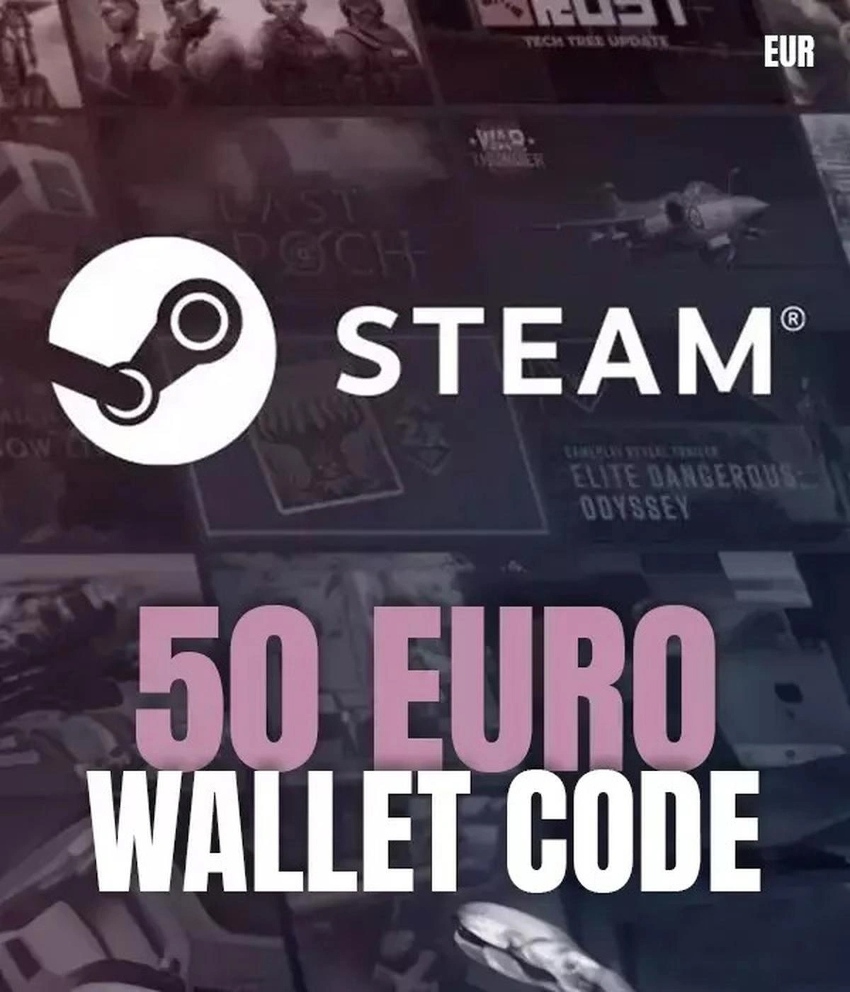 Steam Wallet Code 50 Euro