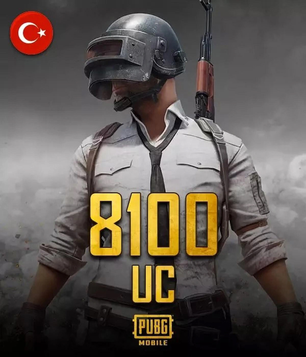 Pubg Mobile 8100 UC TR