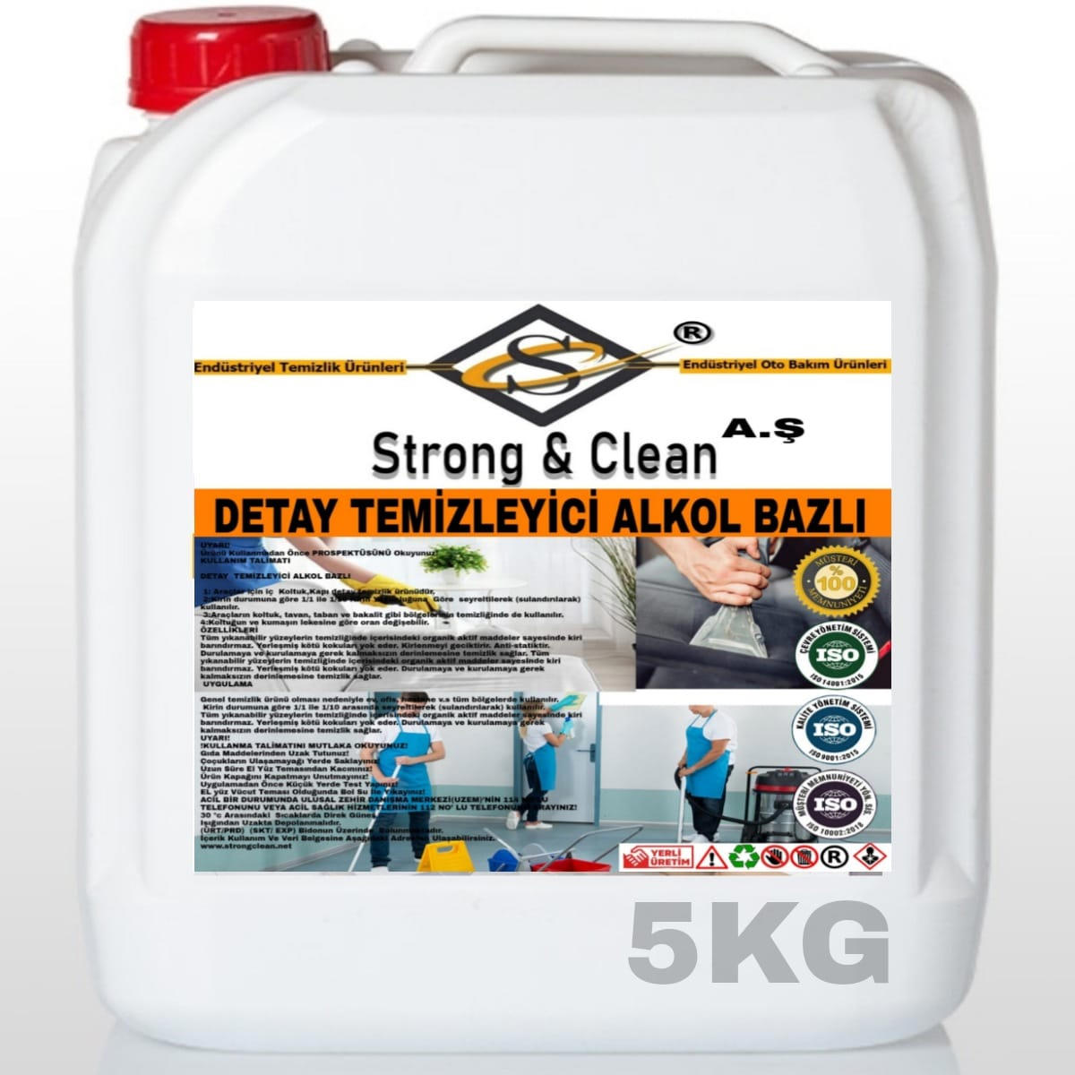 Detay Temizleyici Alkol Bazlı 5 Kg