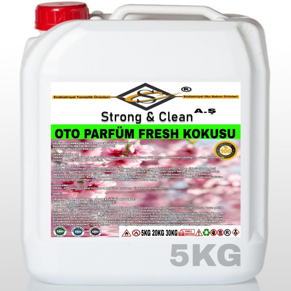 Oto Parfüm Fresh Kokulu 5 Kg