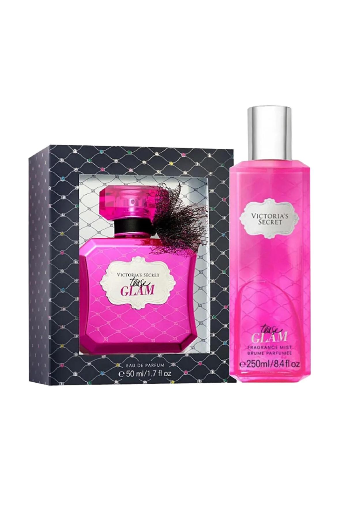 Tease Glam Edp 50 ml Kadın Parfüm 250 ml Vücut Spreyi 2li Set