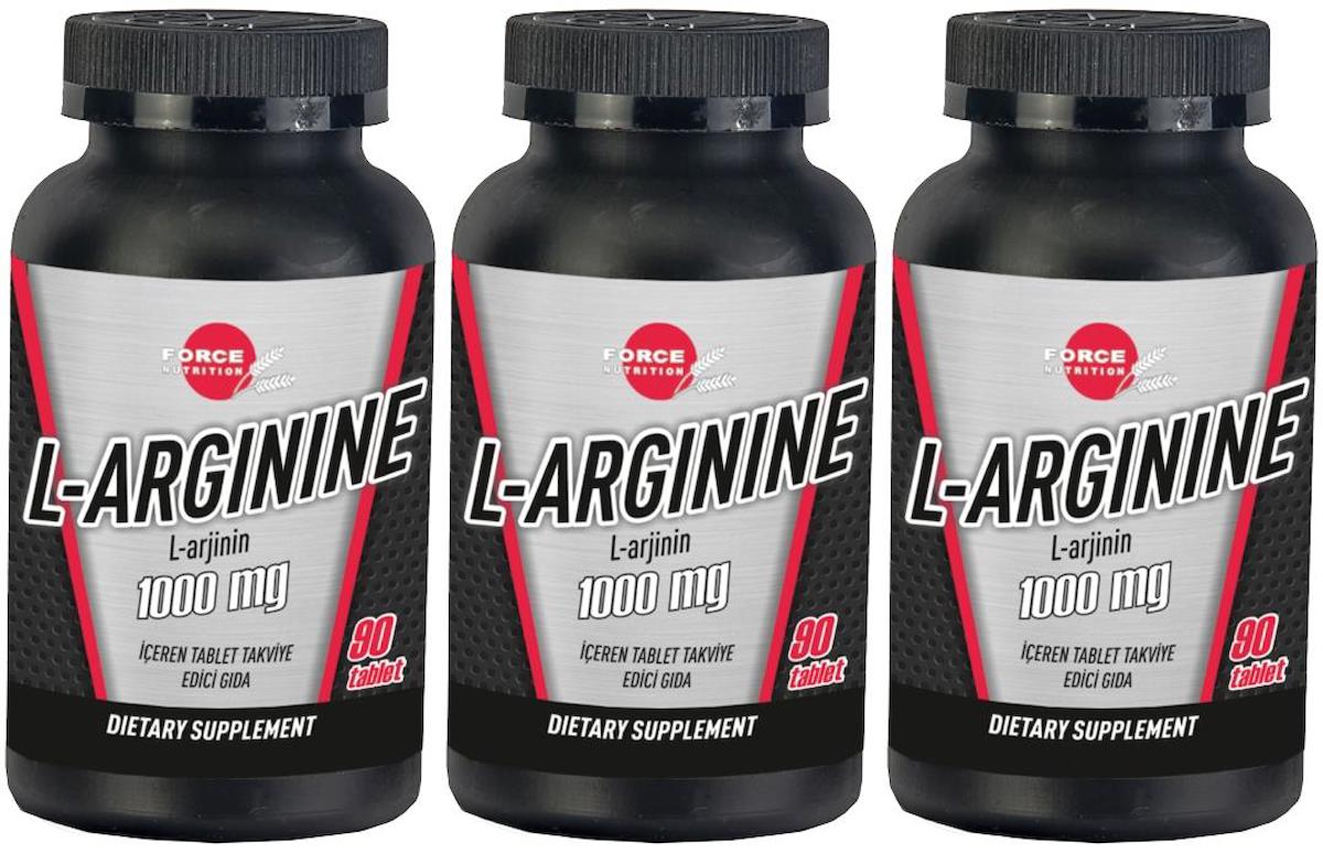 L-Arginine 1000 Mg Arjinin 3x90 Tablet