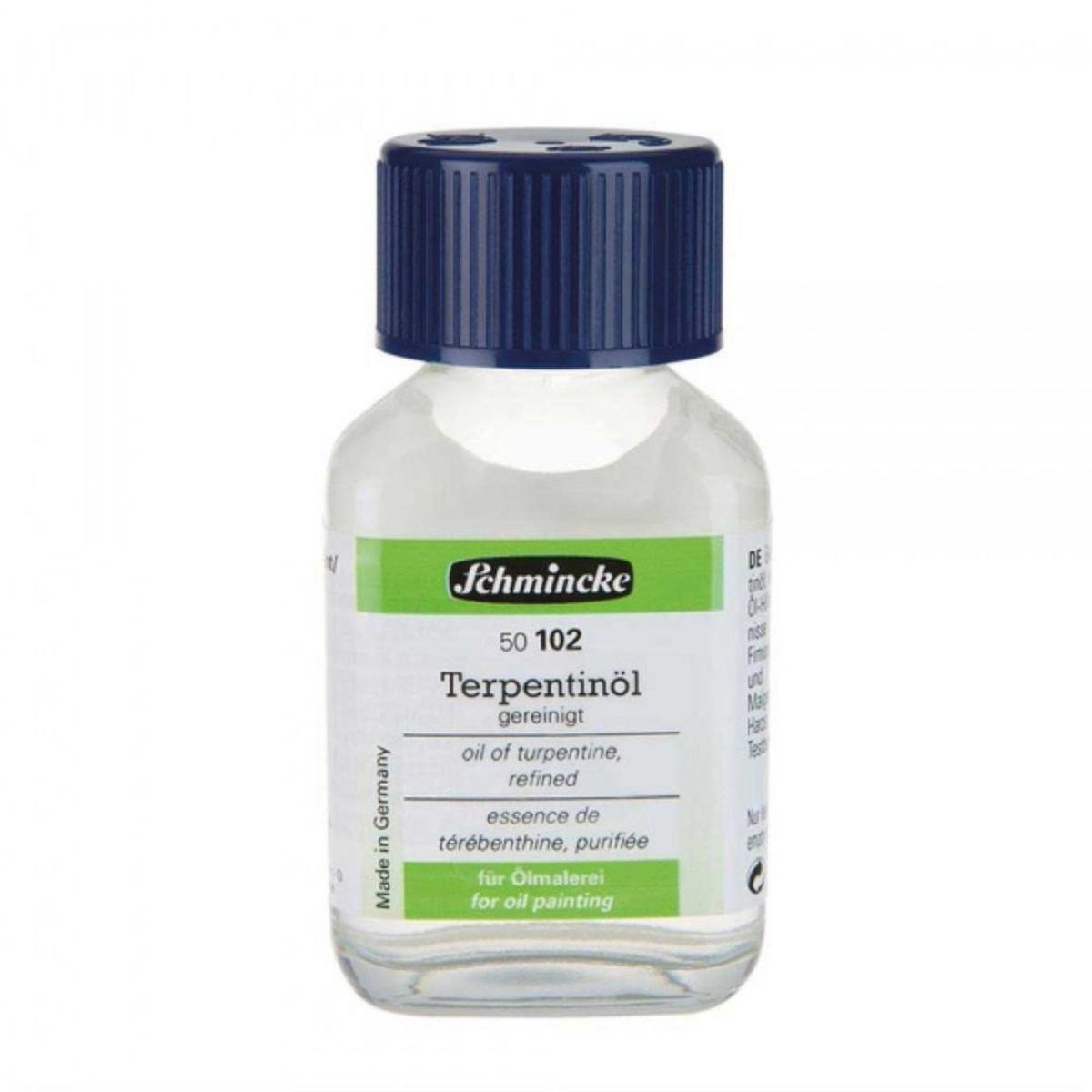 Schmincke Oil Of Turpentine Refined 102 60 ml (Rafine Terebentin Yağı)