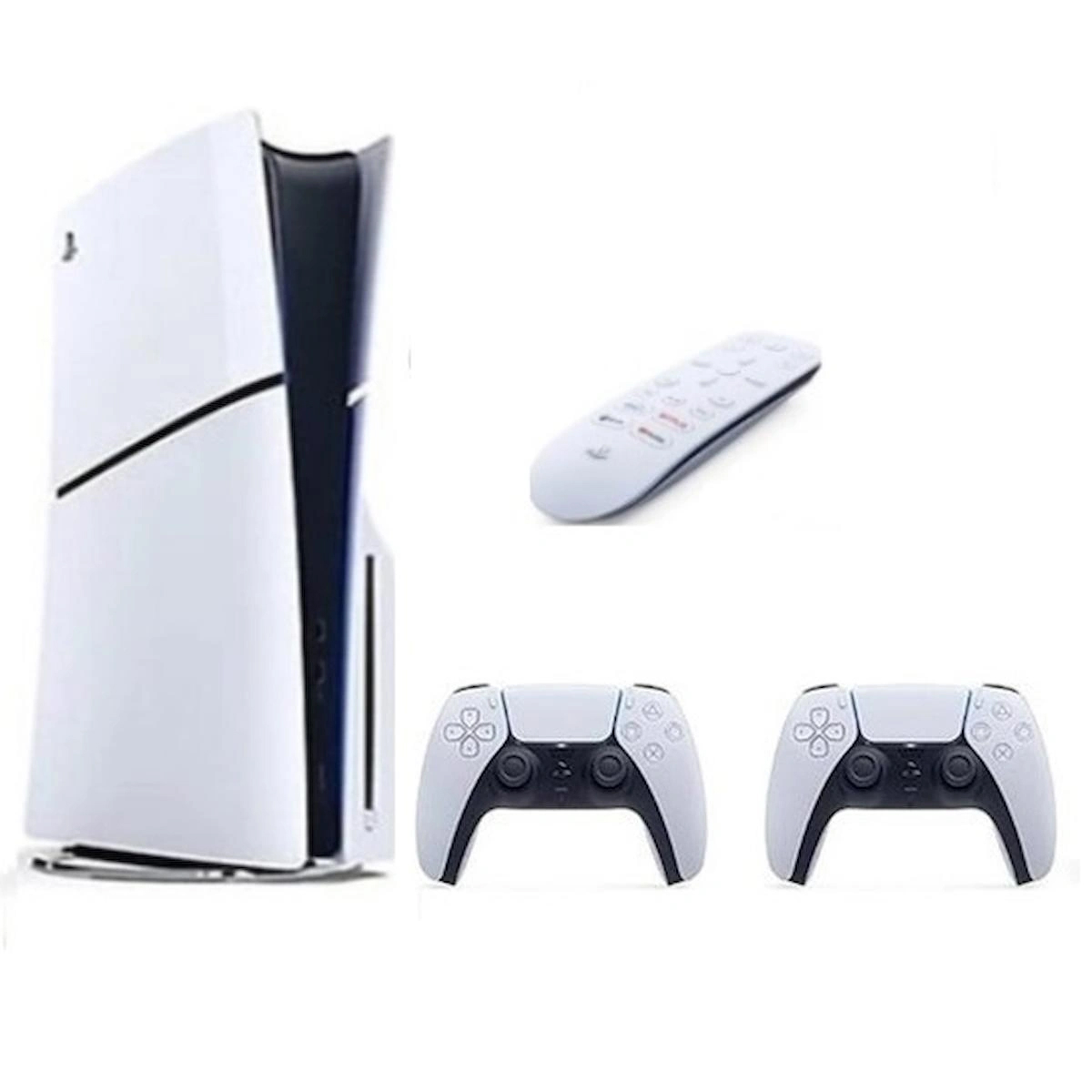 Sony Playstation 5 Slim CD’Lİ 1TB +2.Dualsense + Media kumanda