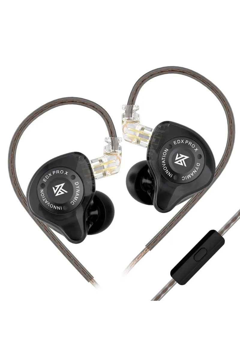 KZ EDX PRO X 1DD 10mm Dinamik Sürücü Kulak Içi Kulaklık Mikrofonlu