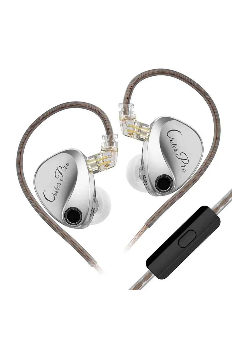 Kz Castor Pro Harman Versiyon 2dd Iem Kulak Içi Kulaklık Mikrofonlu