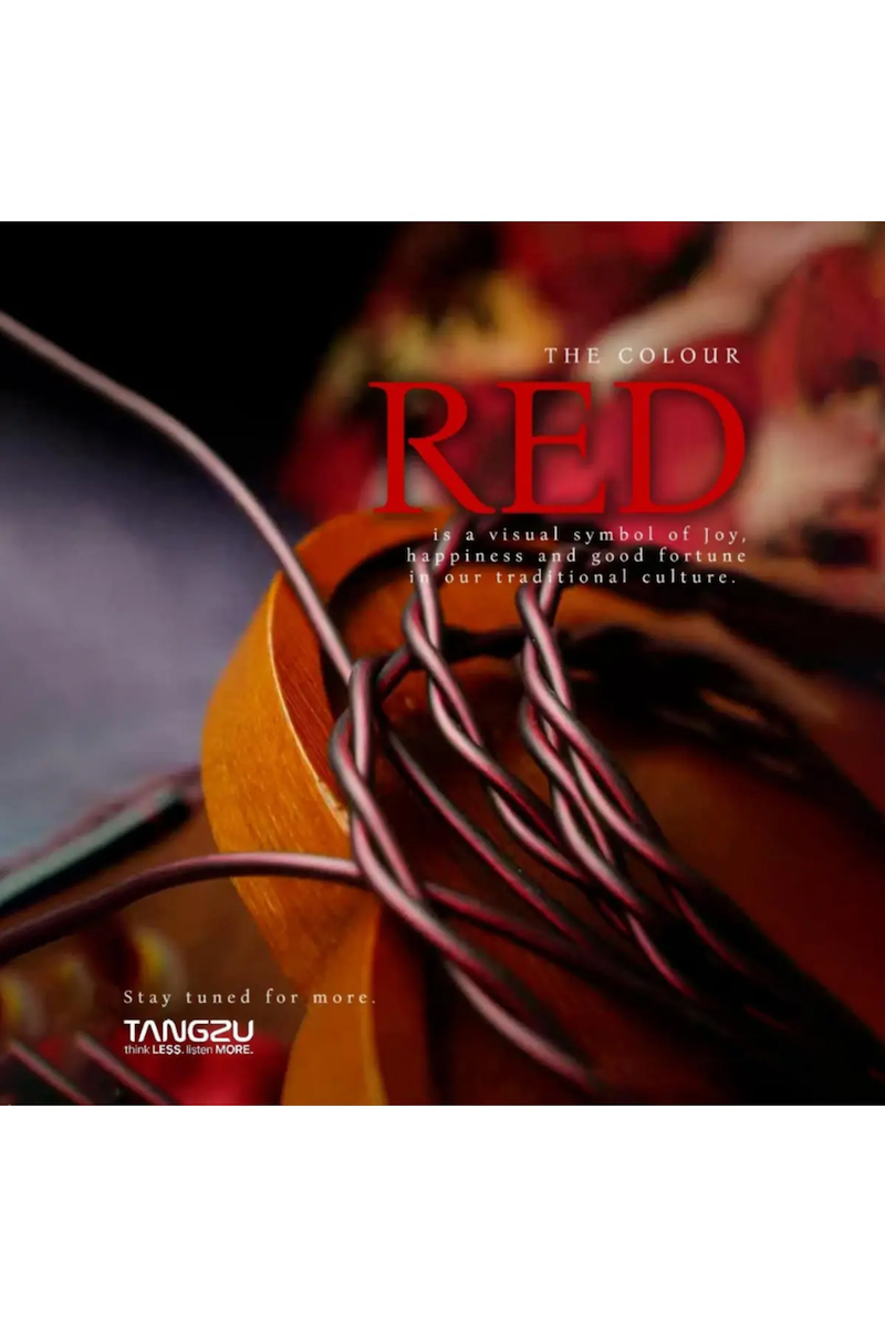TANGZU Wan’er S.G 2 Red Lion Bass Kablolu Kulak içi Kulaklık 3.5mm Mikrofonlu