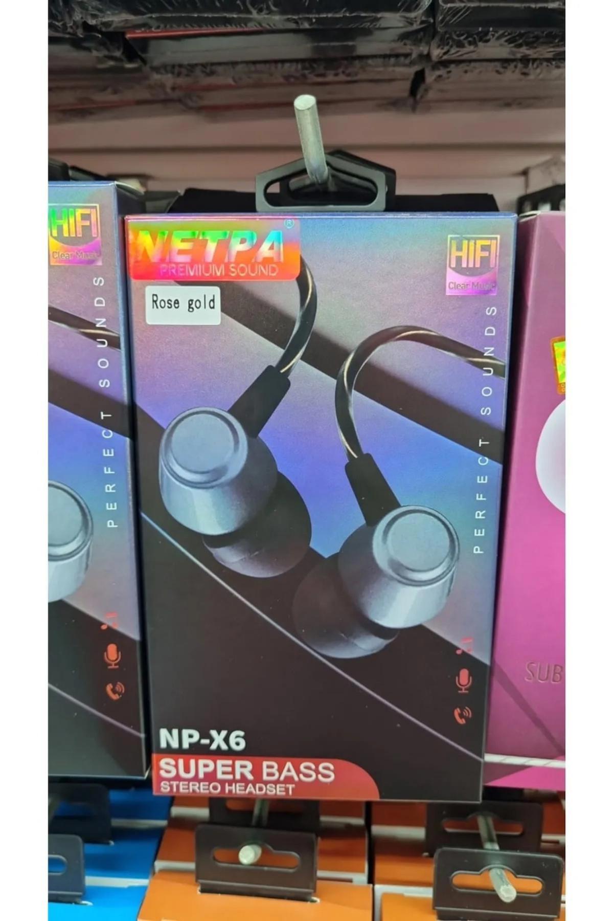 Netpa Kablolu Kulaklık Super Bass NP-X6