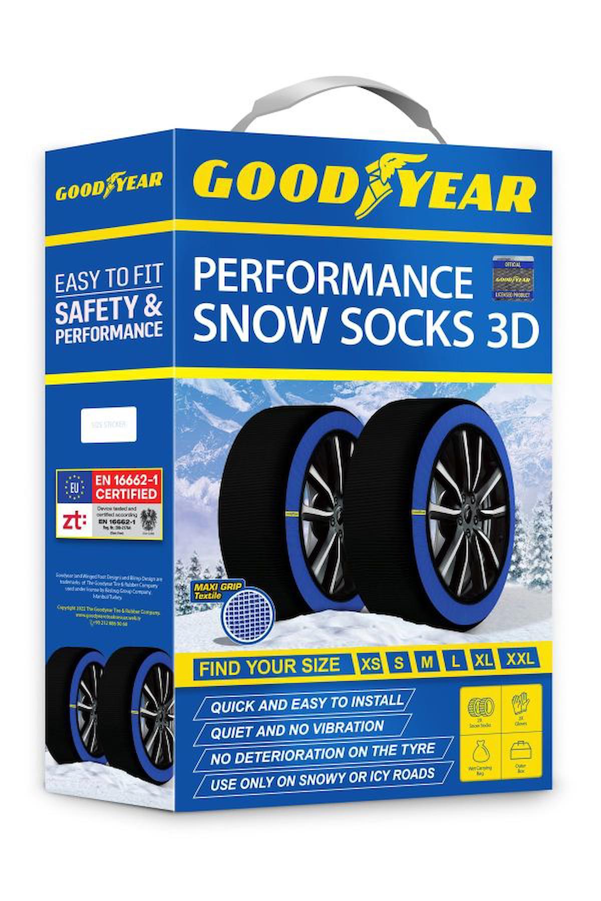 GOODYEAR 215/40 R18 UYUMLU Medium 18''inch KAR ÇORABI (HEDİYELİ)