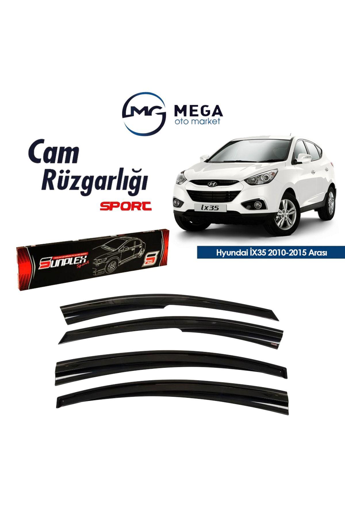 Hyundai Ix35 2010-2015 Arası Mugen Tip Cam Rüzgarlık Sunplex