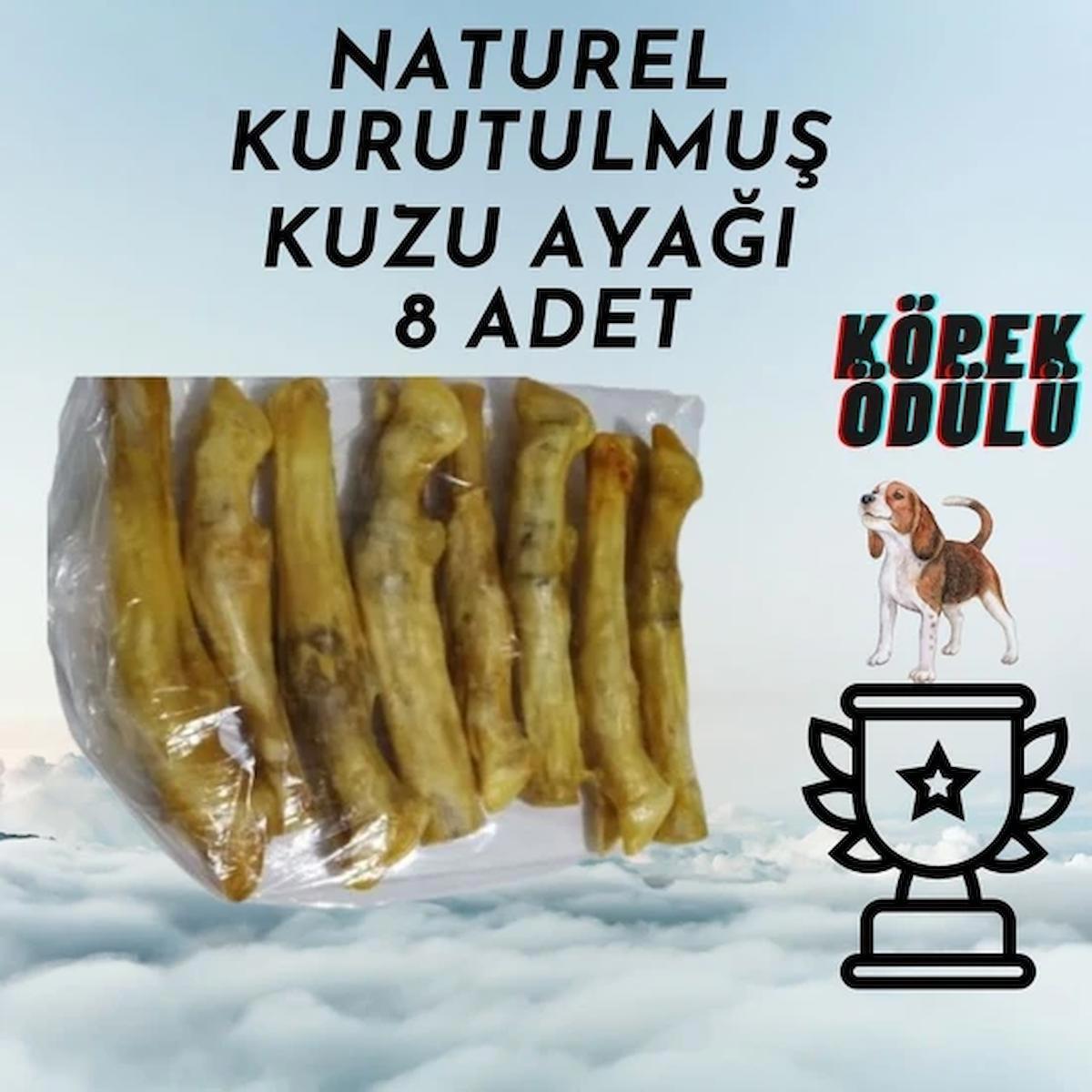 Sevimli Pet Store Kurutulmuş Kuzu Ayak Paça 8 Li Paket