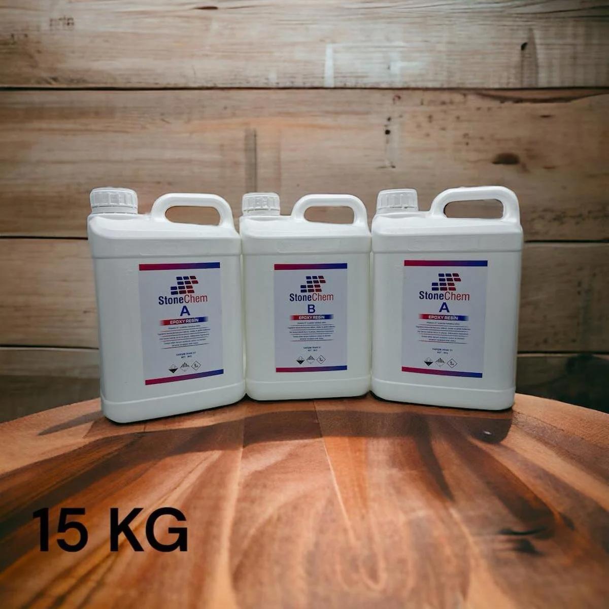 Ultra Şeffaf Epoksi Reçine 15 Kg