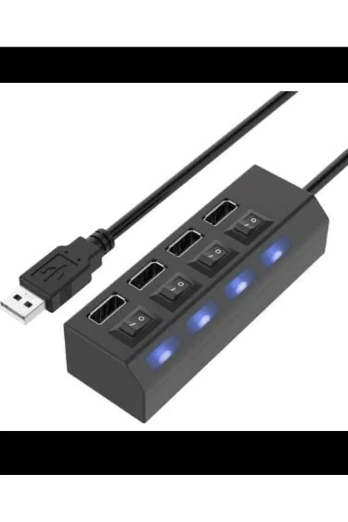 4 Port Usb 2.0 Hub Çoğaltıcı Çoklayıcı Swıtch Hızlı Çoklama Dişi Splitter Laptop Bilgisayar Için