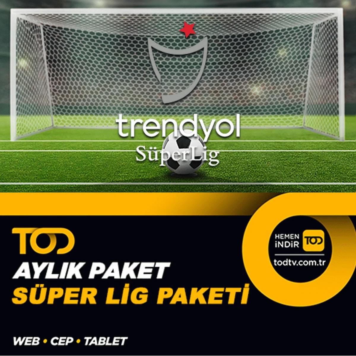 Tod 1 Aylık Süper Lig Paketi - (Web + Cep + Tablet)