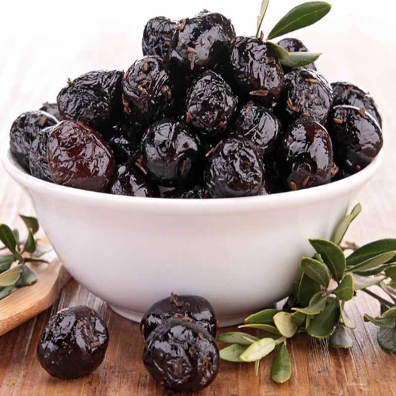 Trilye Siyah Zeytin (200-261 kalibre ) 500g