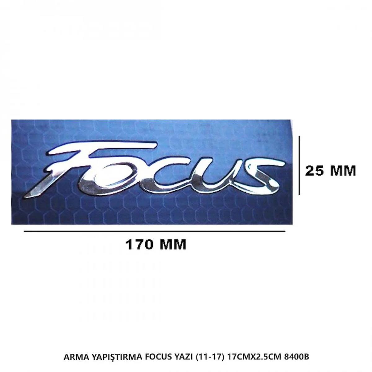 mefsa Focus Bagaj Yazısı Arma Yapıştırma 2011-2017 17CMX2.5CM