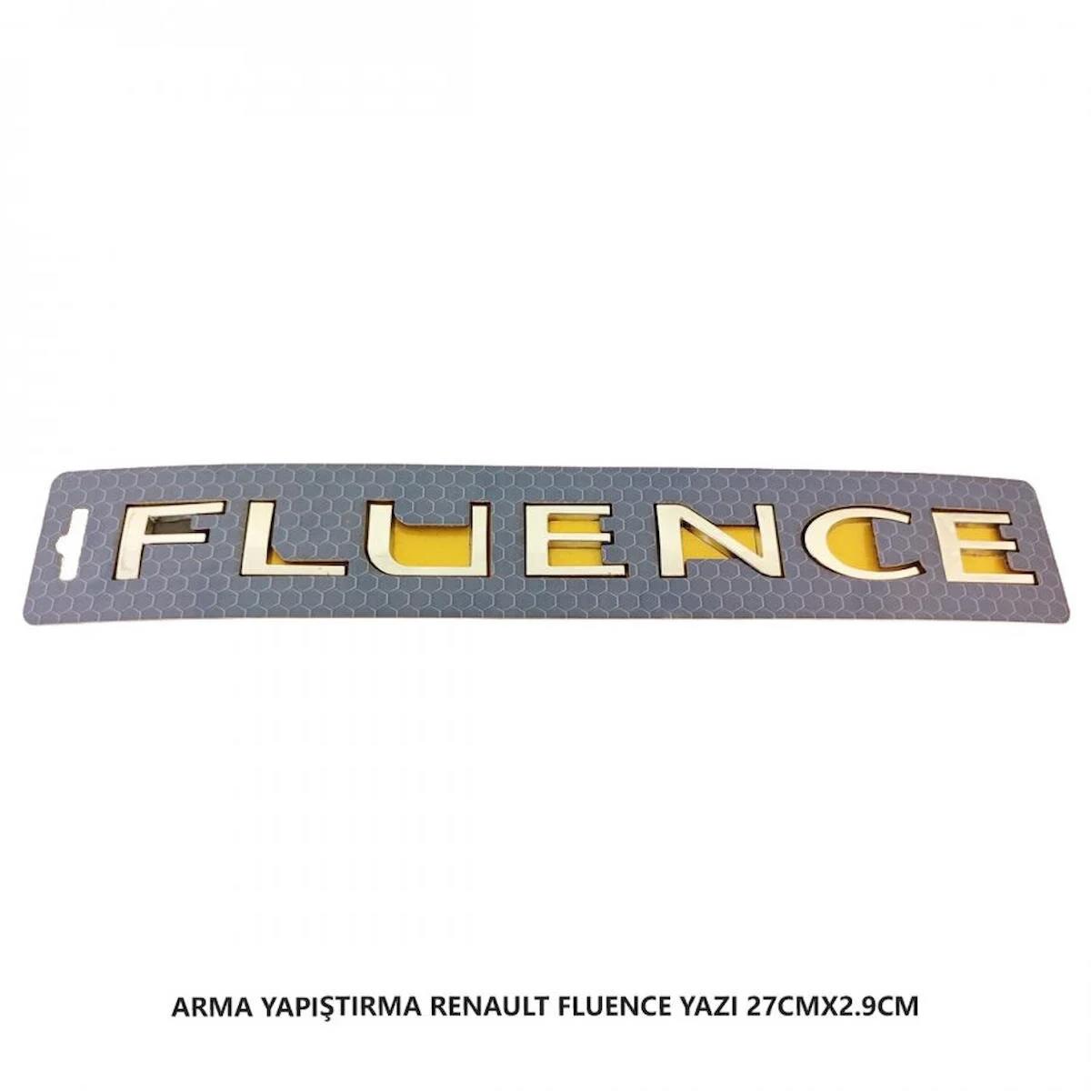 mefsa Renault Fluence Bagaj Yazısı Arma Yapıştırma 27CMX2.9CM