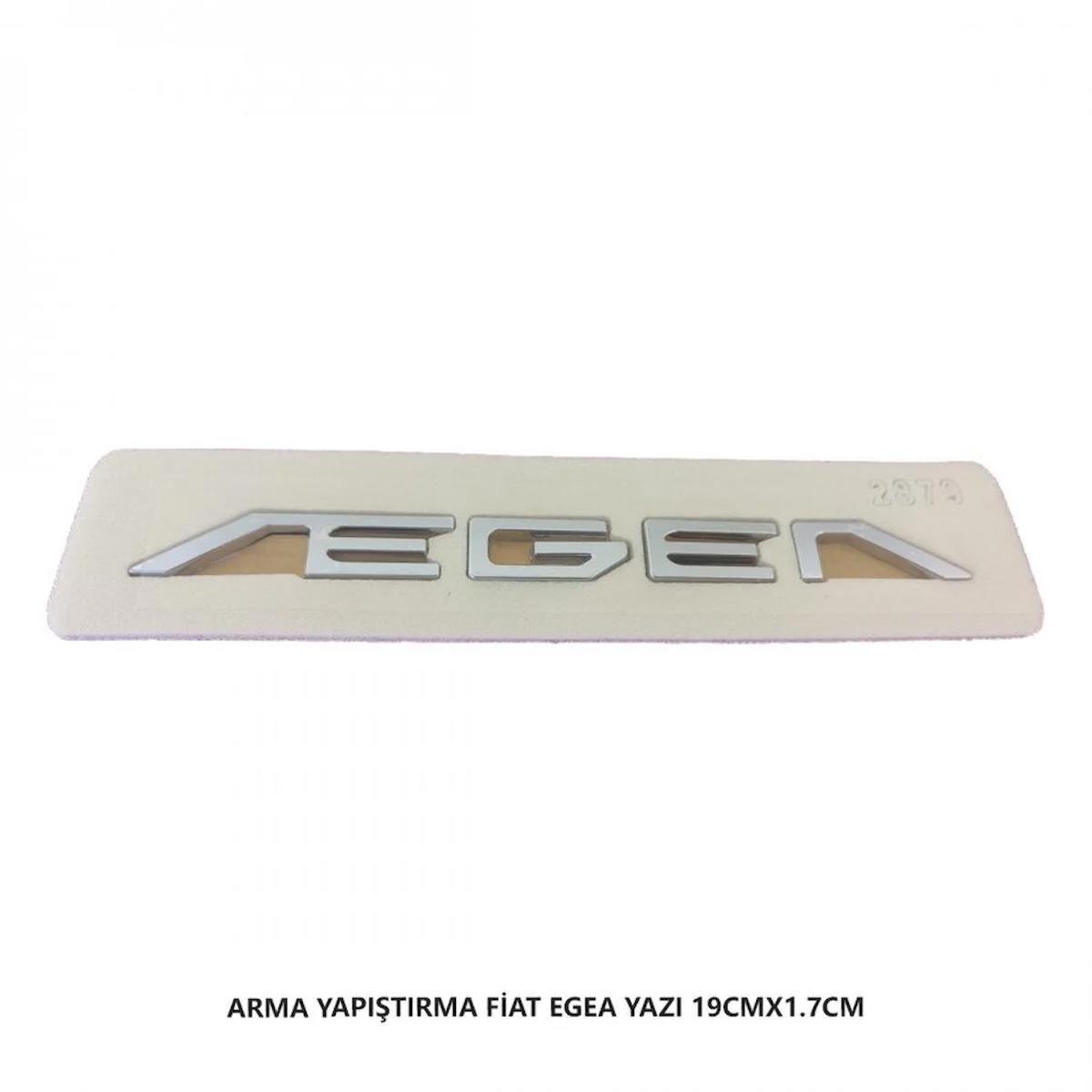 mefsa Fiat Egea Bagaj Yazısı Arma Yapıştırma 19CMX1.7CM