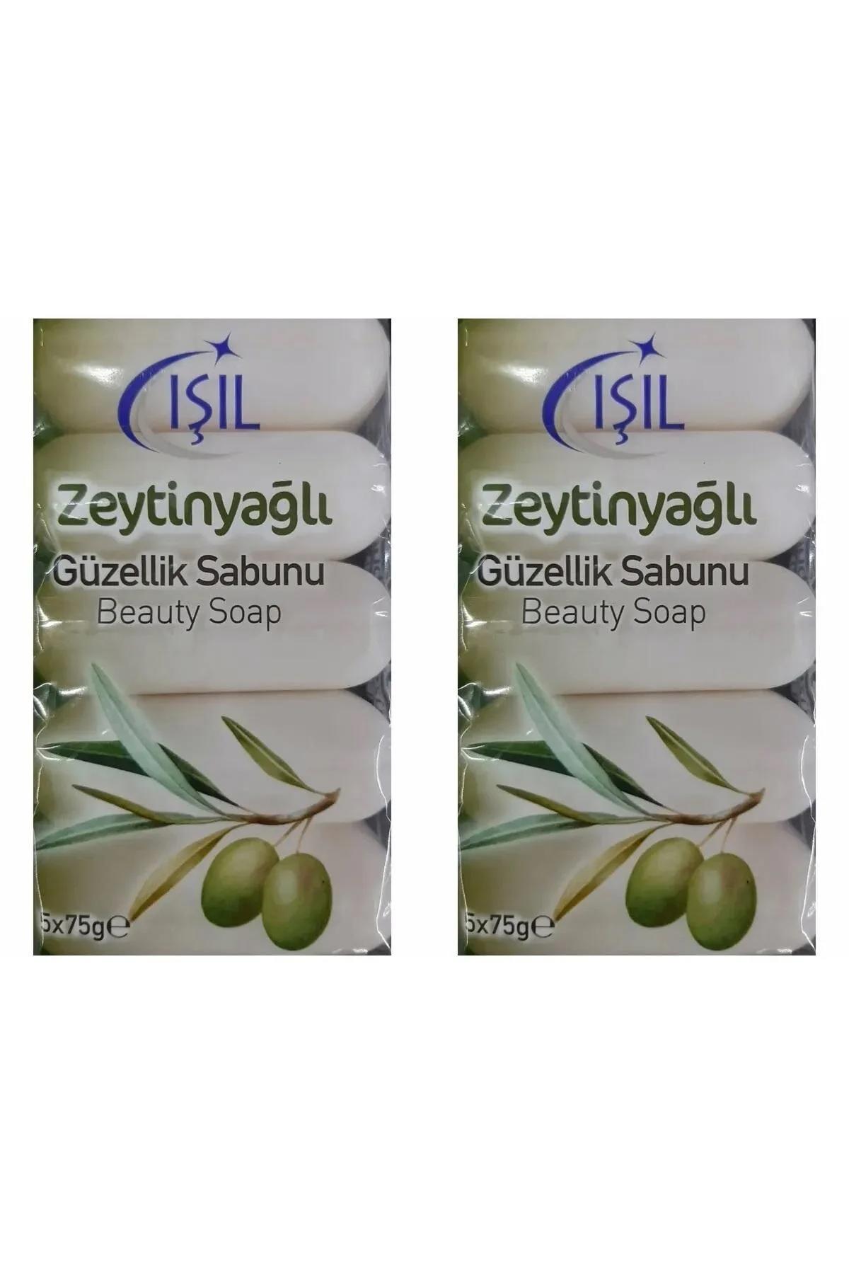 Işıl Katı Güzellik Sabunu Zeytinyağlı 5x75gr (2 PAKET)