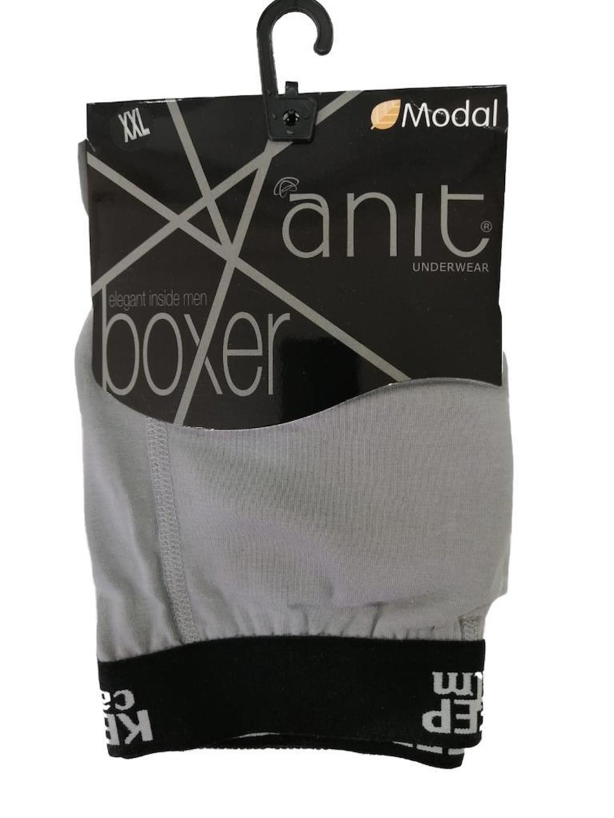 Anıt Erkek Modal Boxer 7 Renk Seçenekli Erkek Likralı Boxer 1266