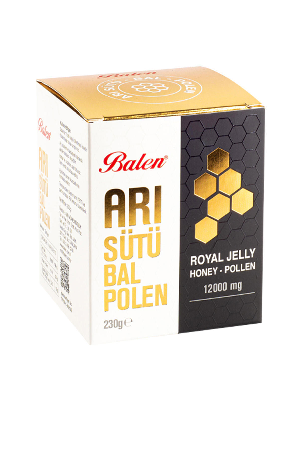 Balen Arı Sütü Bal Polen Karışım 230 gr 12000 Mg