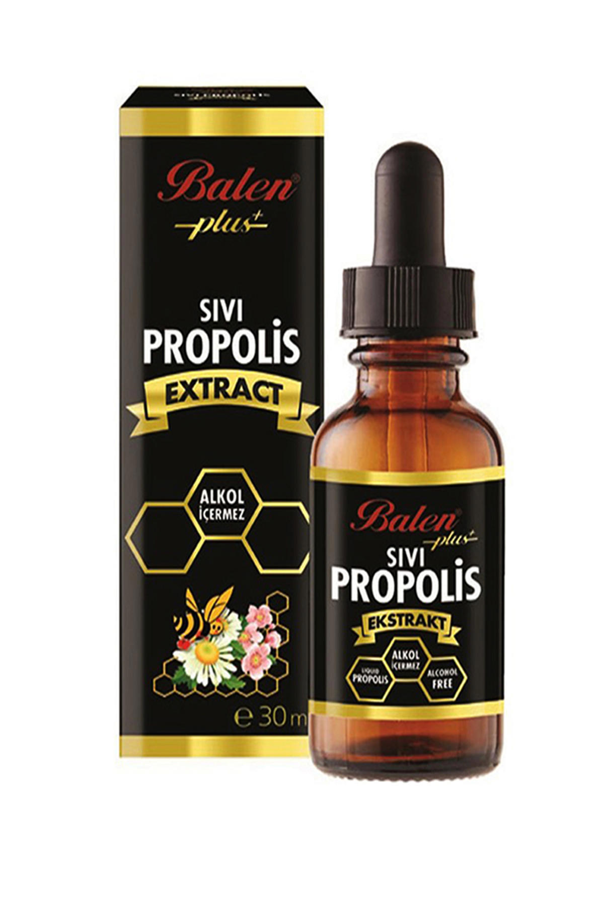 Balen Sıvı Propolis Ekstraktı 30 ml Sıvı Propolis Su Bazlı