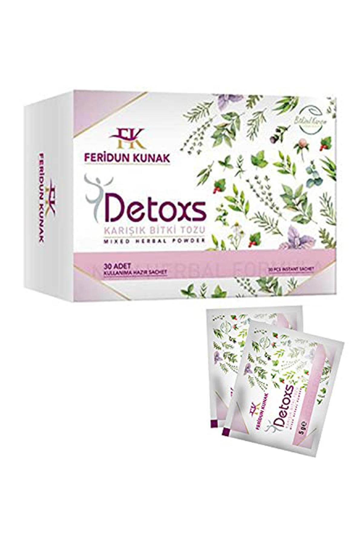 Feridun Kunak Detoks Çayı 30 Günlük Detoxs Çayı Ferudun Konak