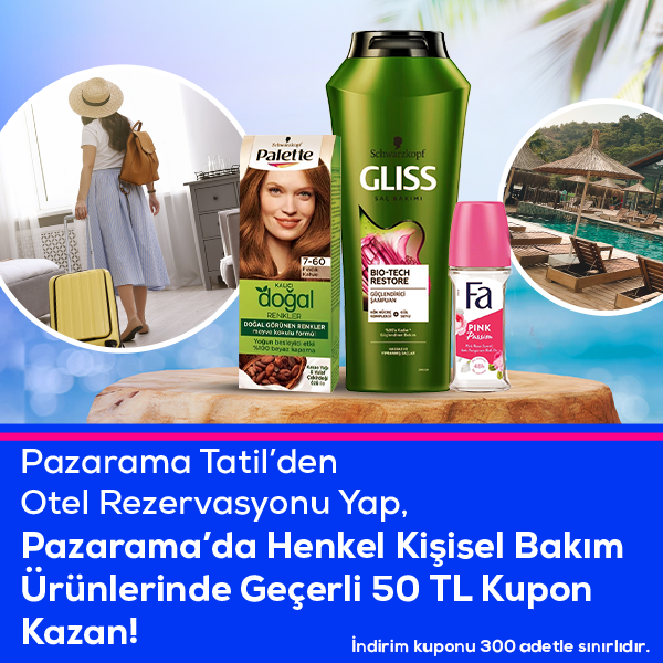 Otel Rezervasyonuna Henkel İndirim Kuponu