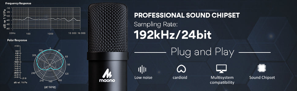 USB vocal microphone