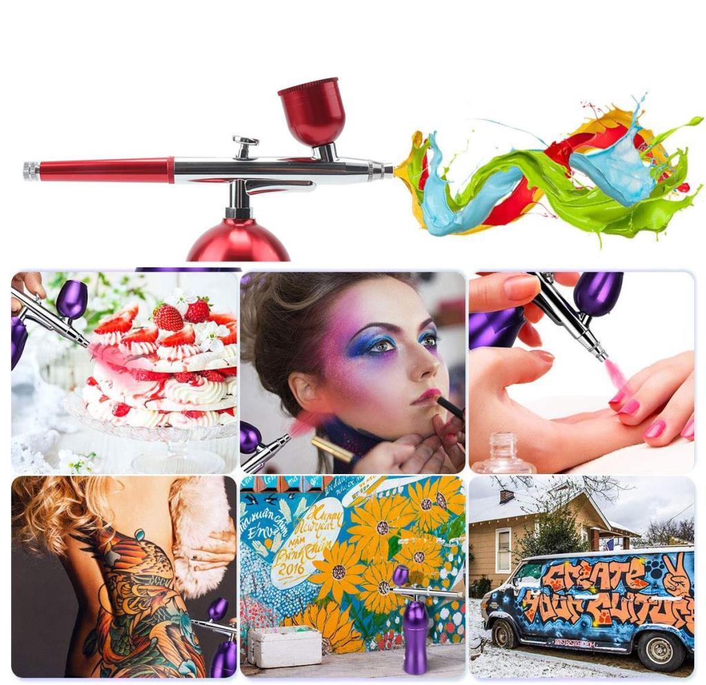 Rox 0068 Entegre Kompresörlü Akülü Airbrush Mini Boya Tabancası ne işe yarar