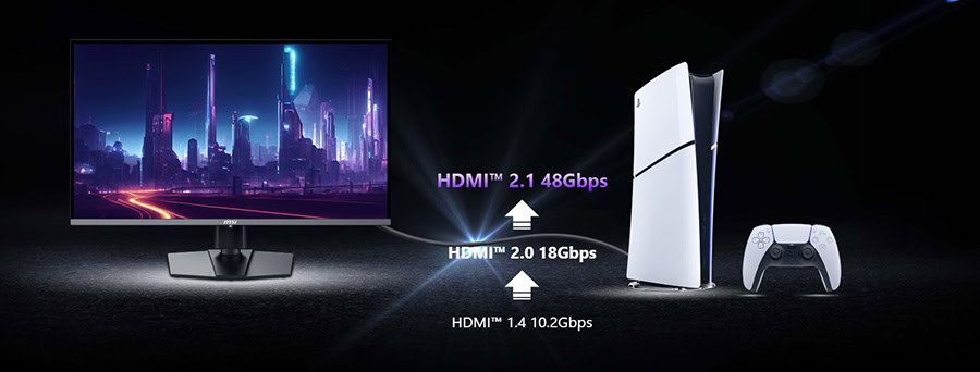 MSI MAG 271QP QD-OLED X24 Gaming Monitör H9