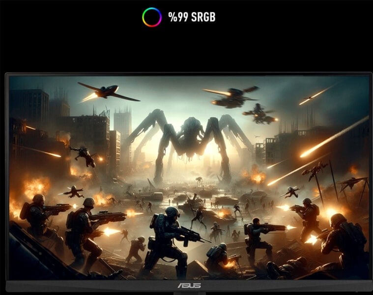 ASUS TUF Gaming VG259QM5A Gaming Monitör H7