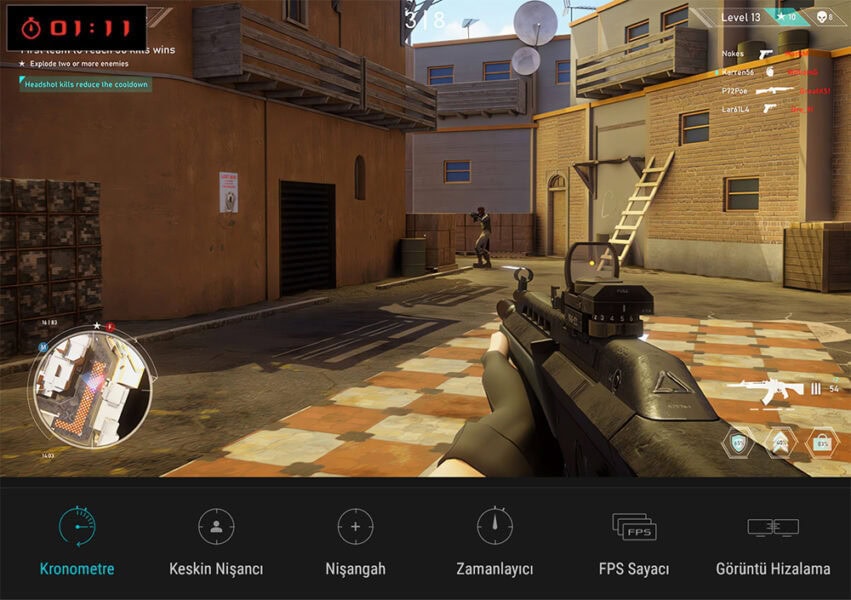 ASUS ROG Strix ACE XG248QSG Gaming Monitör H18