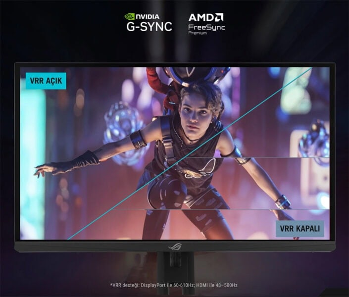 ASUS ROG Strix ACE XG248QSG Gaming Monitör H10