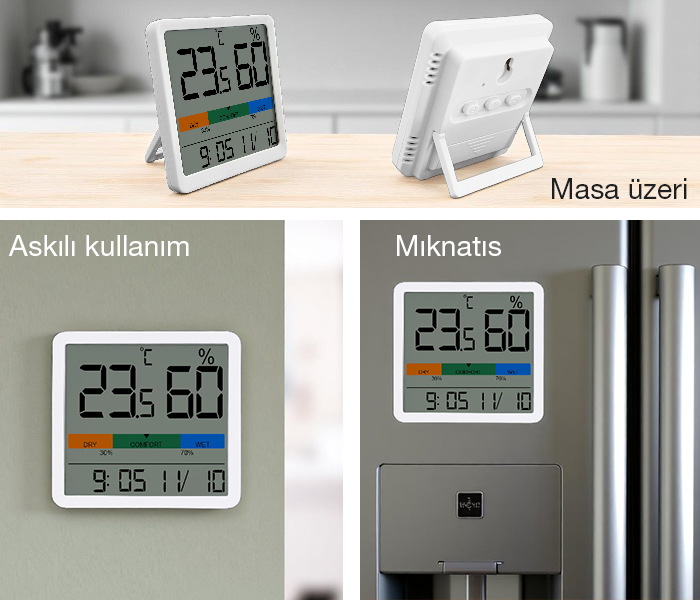 vgw-23 sıcaklık nem ölçer