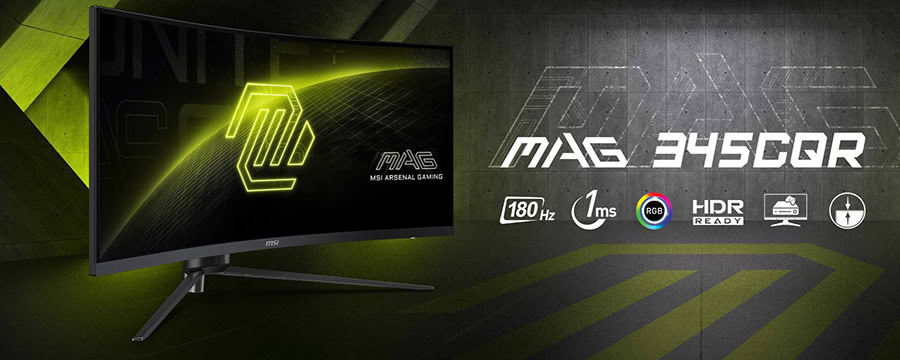 MSI MAG 345CQR Monitör h2